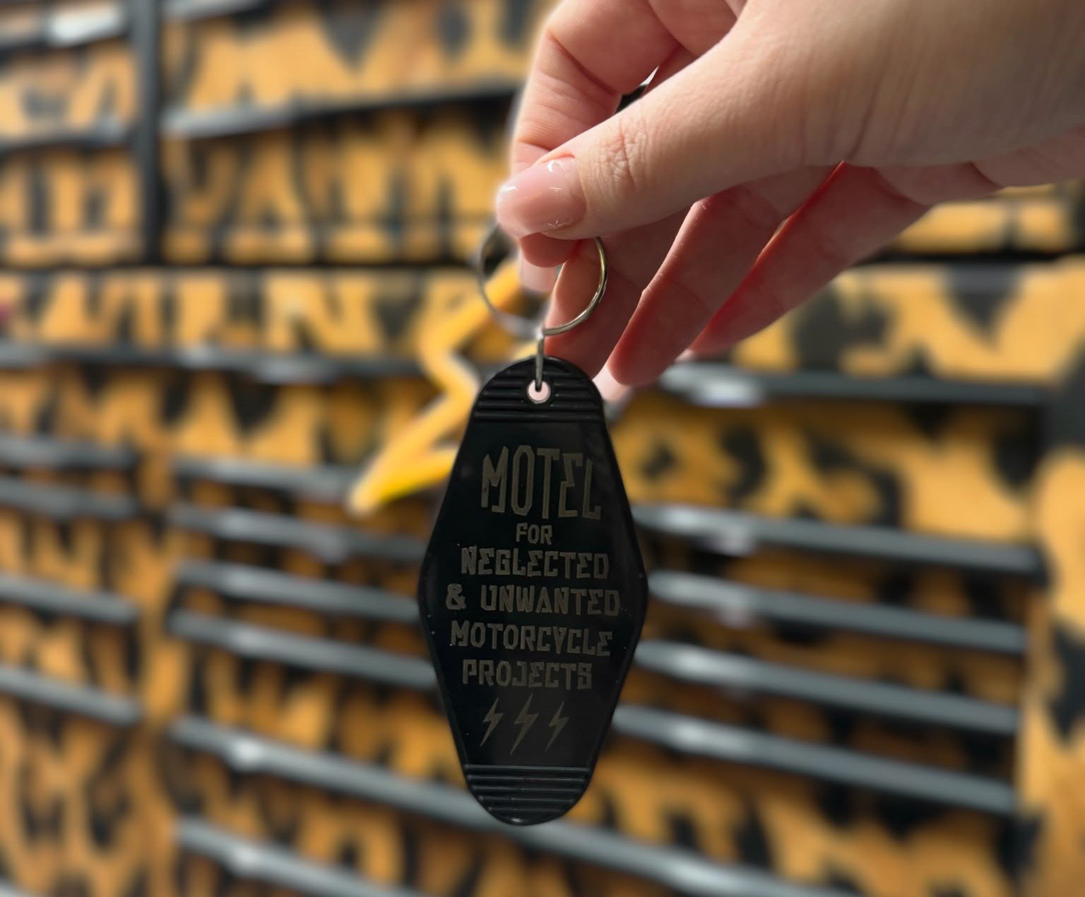 Motel Keyring