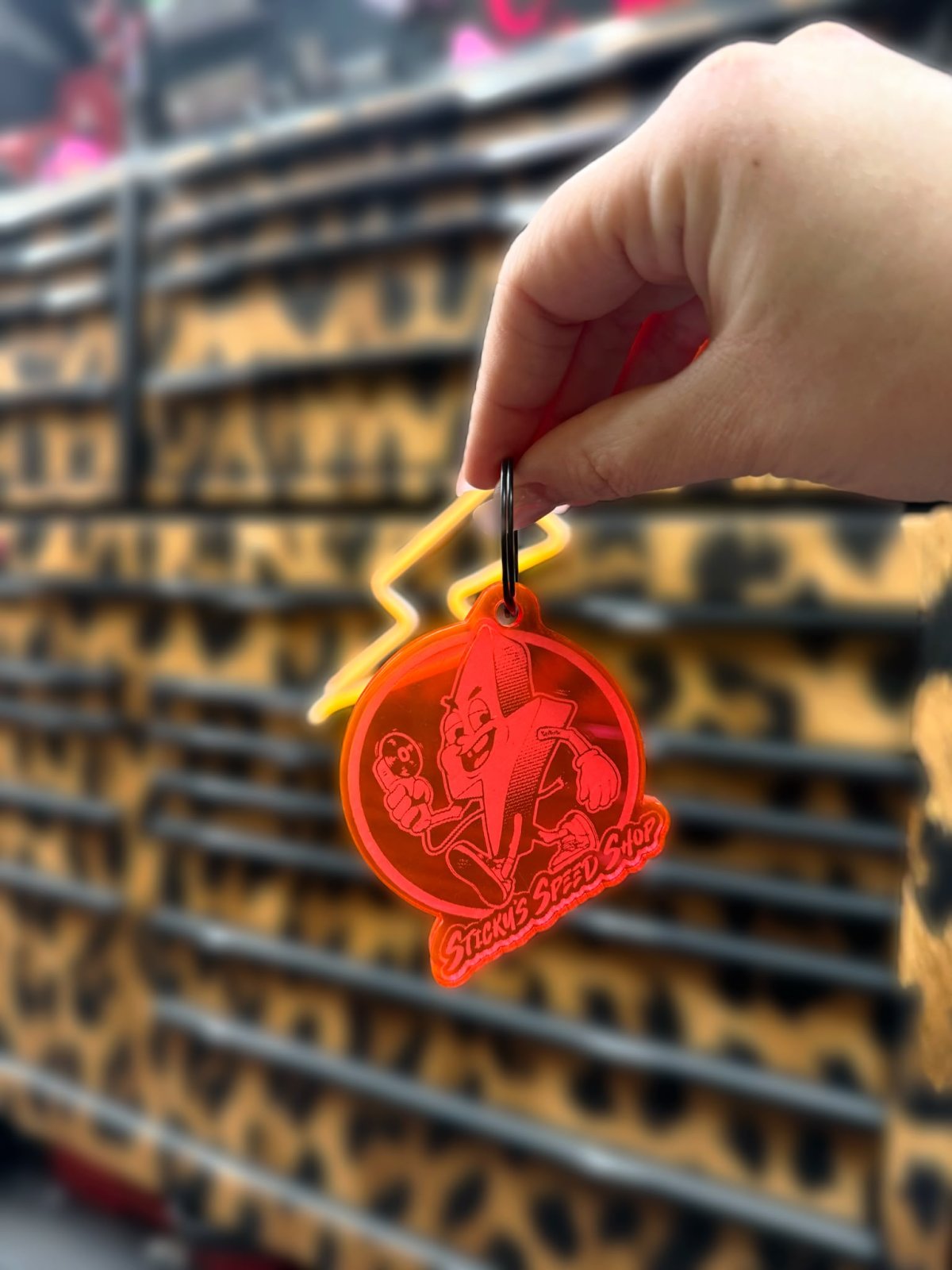 Bolty Keyring
